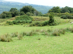 
Pant Glas trial shaft, Cwmbyrgwm, July 2011